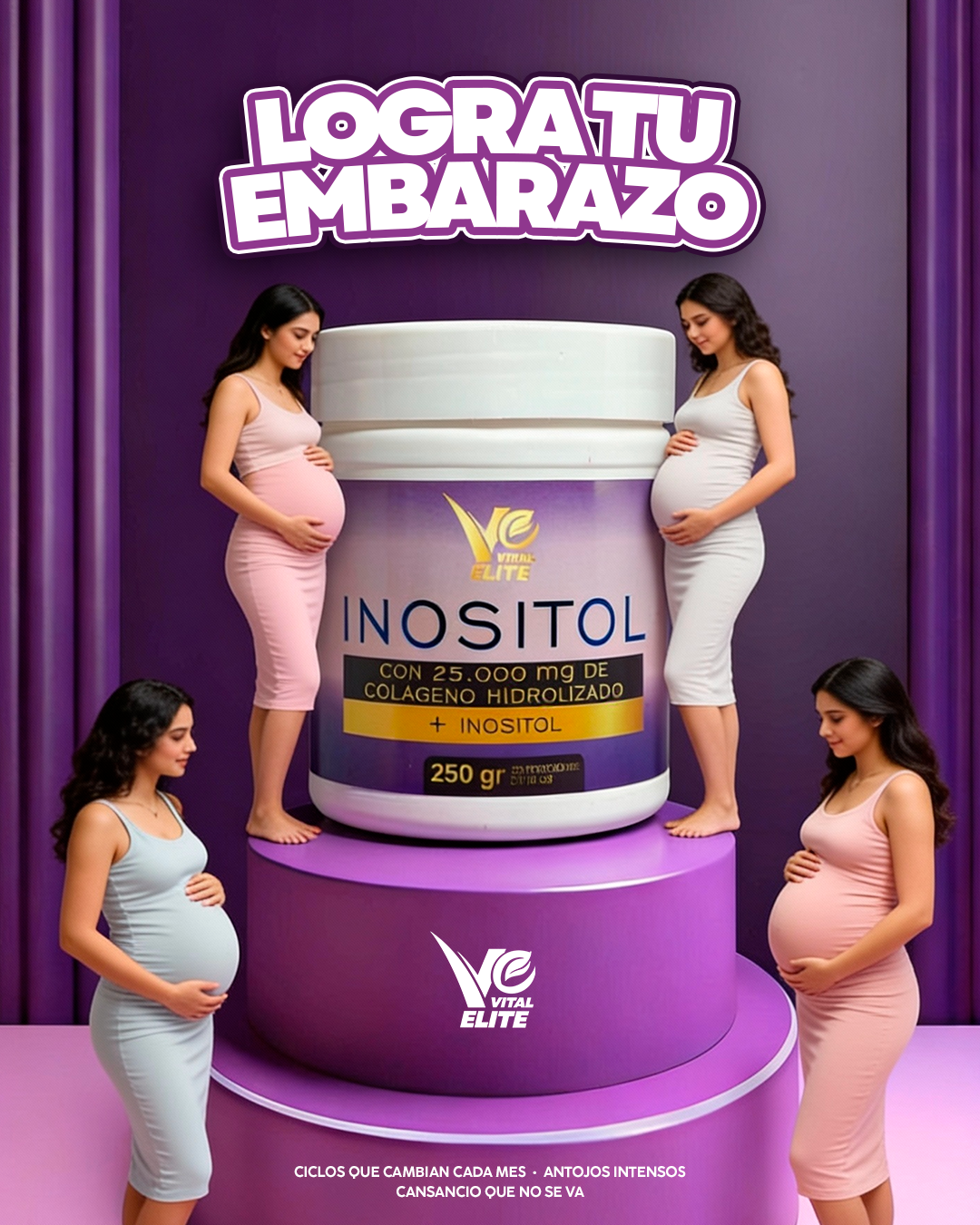 INOSITOL EN POLVO-VITAL ELITE (D.P)