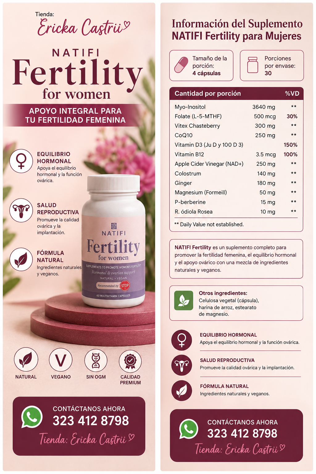 NATIFI FERTILITY FOR WOMEN